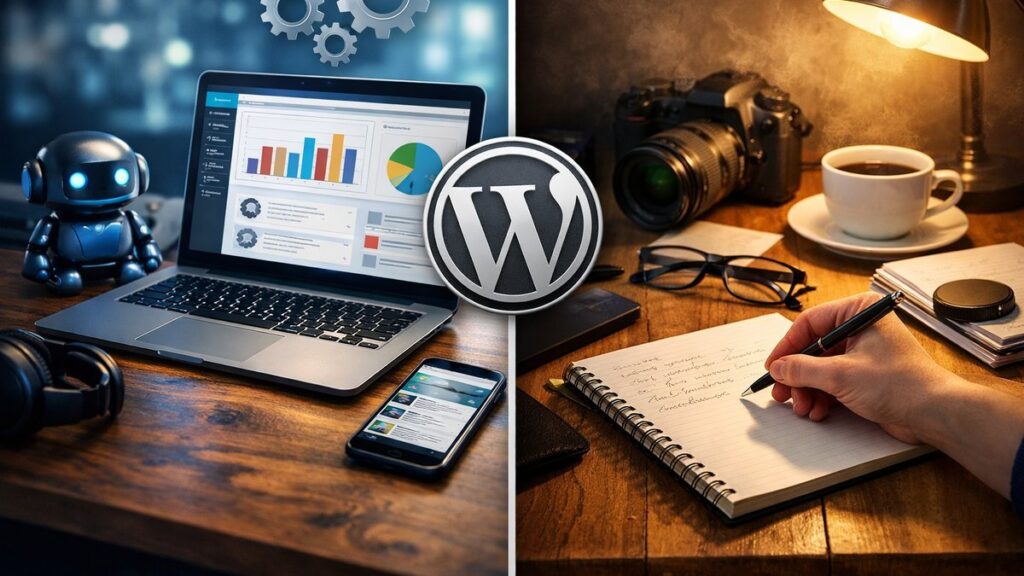 Autoblogging vs Manual Blogging for WordPress