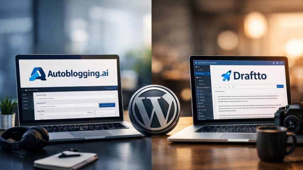 Autoblogging.ai vs Draftto: Best AI Platform for WordPress
