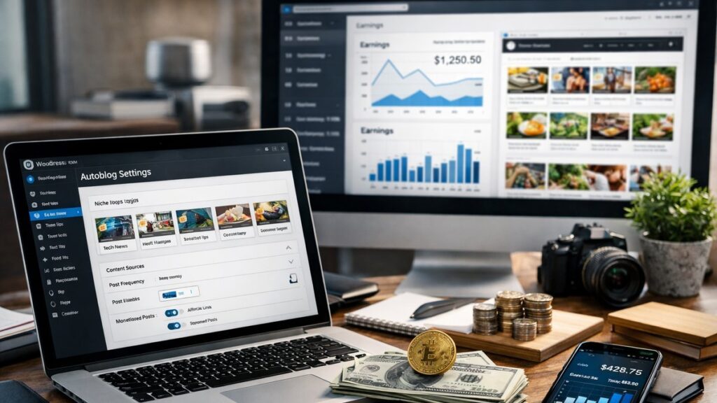 WordPress Autoblogging Niche Sites: Monetization Guide