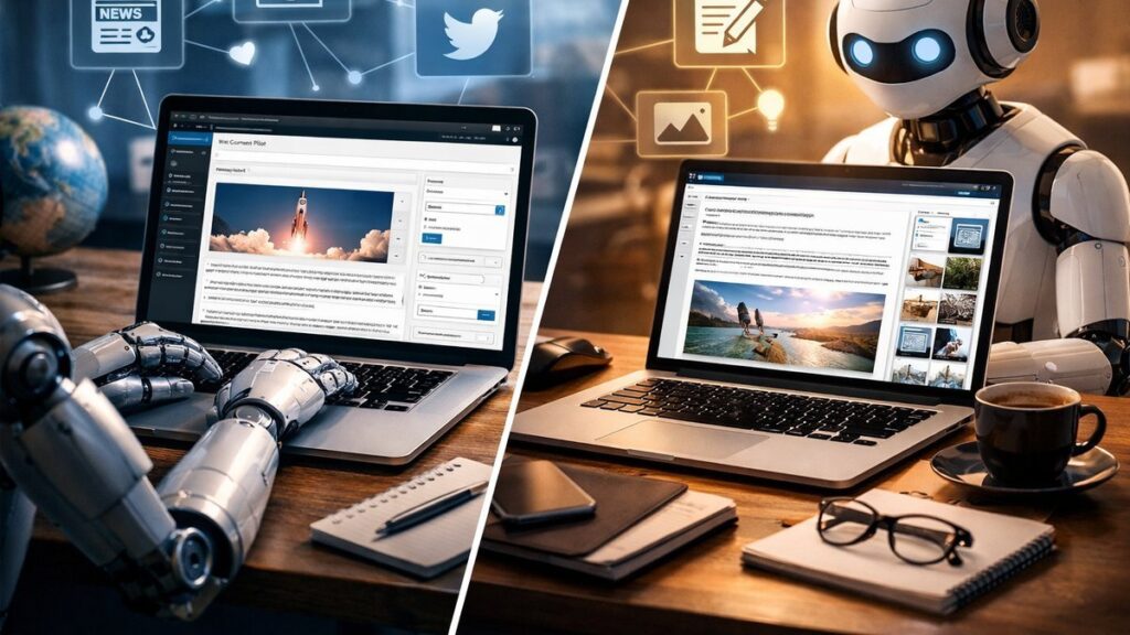 WP Content Pilot vs Draftto: automated content compared