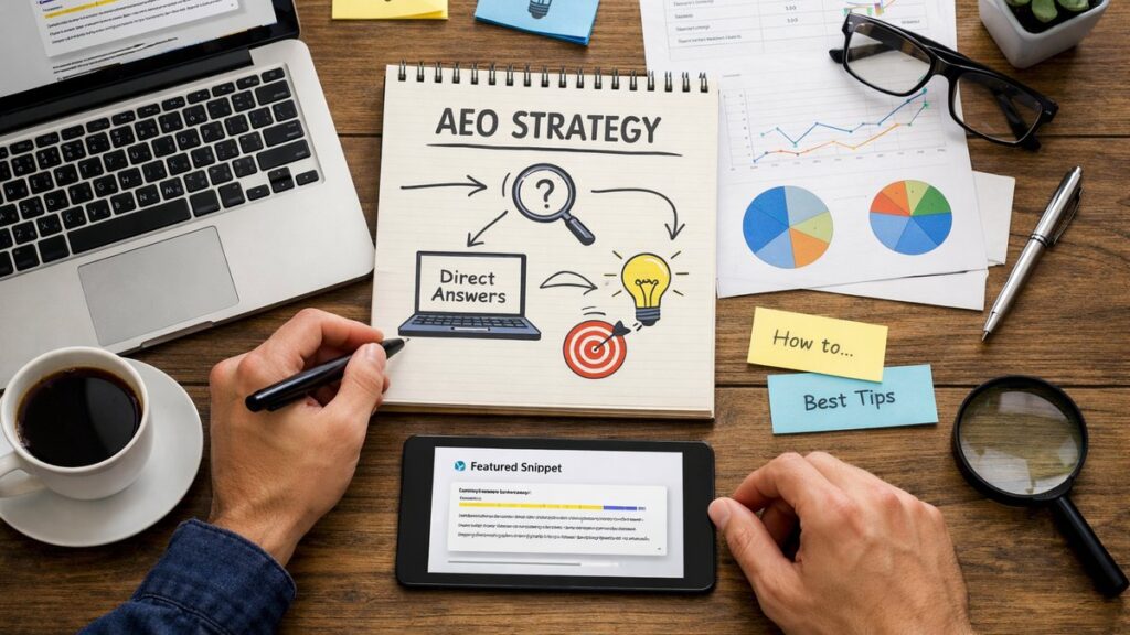 AEO Strategy: Step-by-Step Framework for Direct Answers