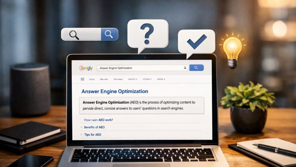What is answer engine optimization (AEO)?